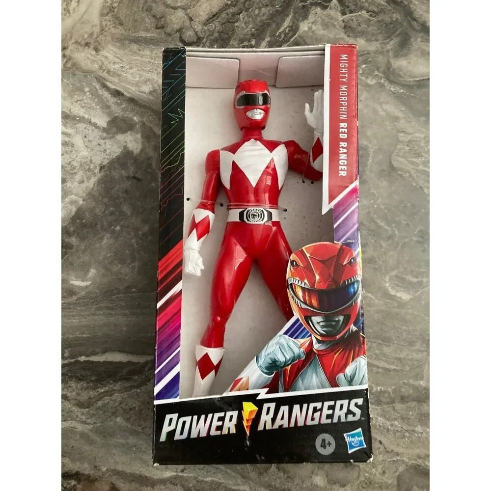 Néw sealed mighty Morphin Power Rangers Red Ranger 9” Figure - Picture 1 of 2